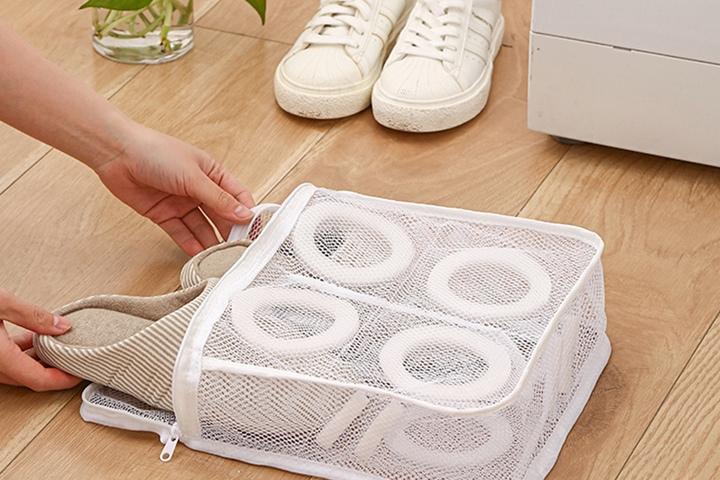 고리형 신발 세탁망 빨래망 운동화 세탁