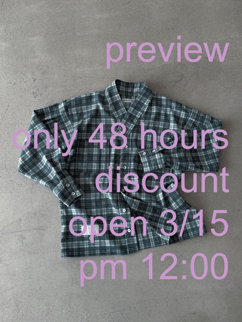 UNISEX [ 섬 밀 ] 체크셔츠 저고리 - grey blue