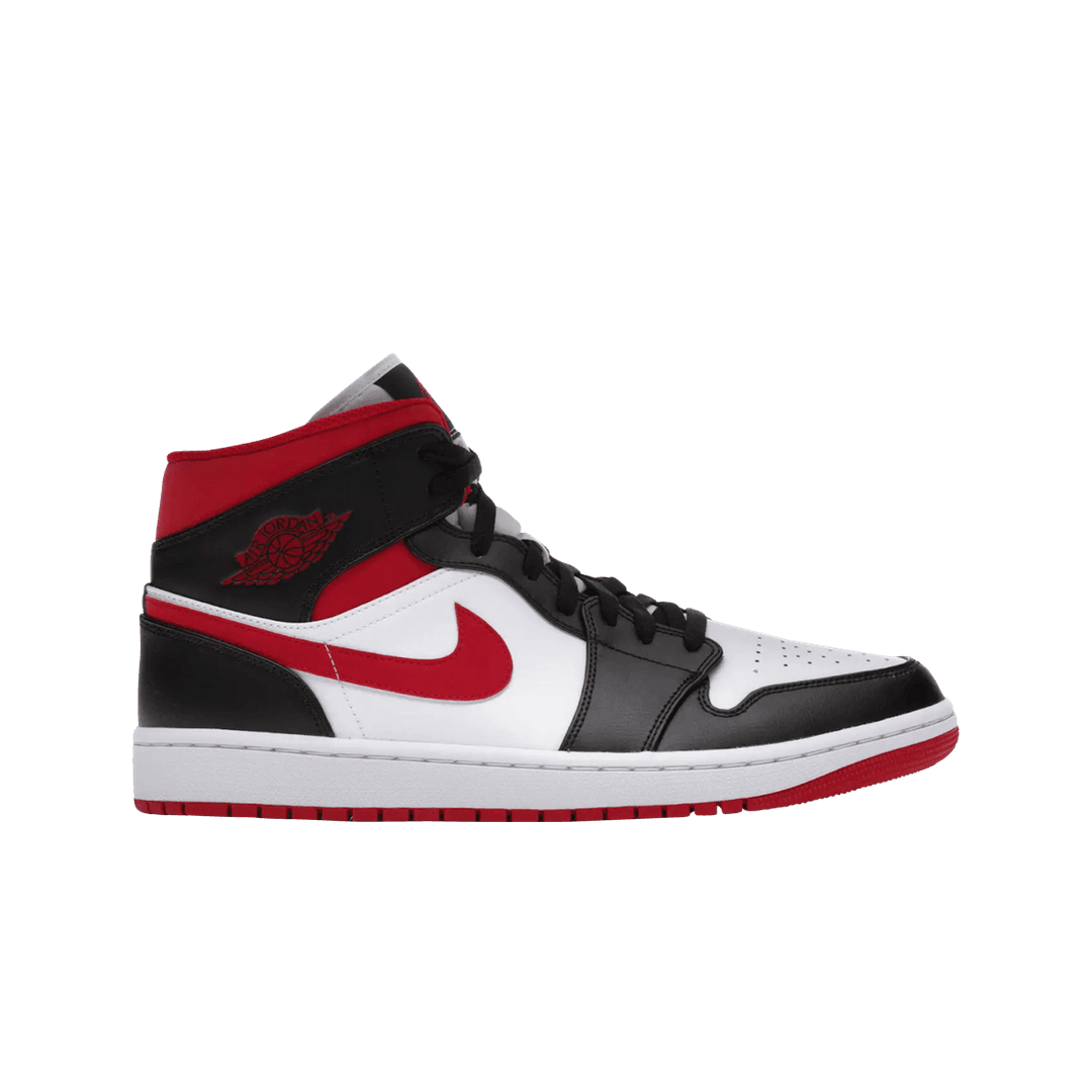 Jordan 1 Mid Gym Red Black White