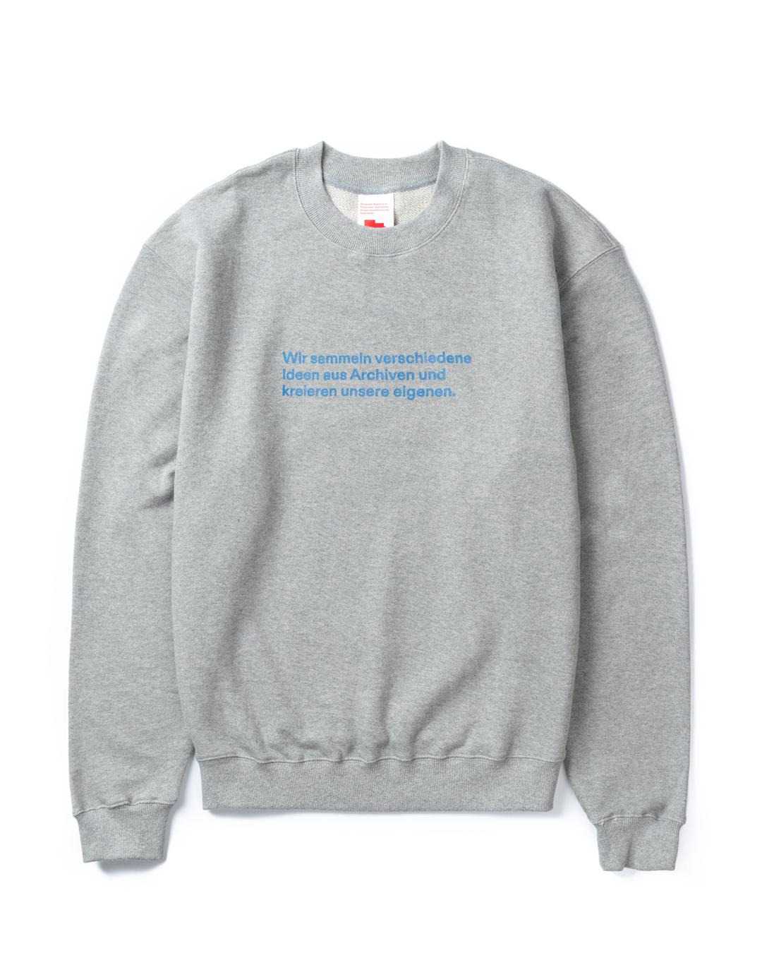 MITARBEITER 001 SWEATSHIRT (GREY)
