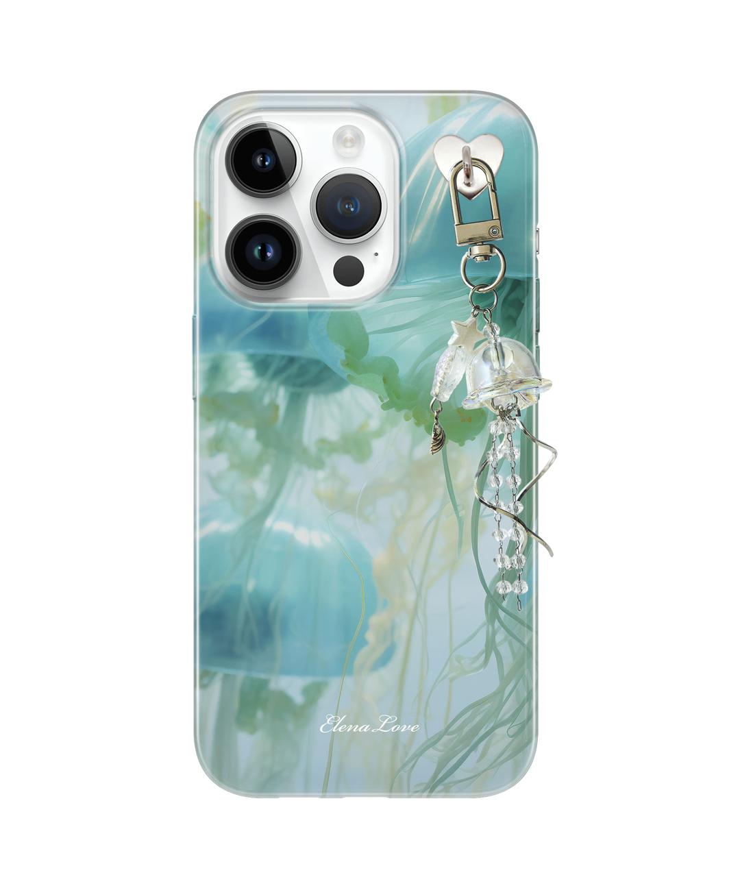 [Clear case] The world of jellyfish 클리어케이스
