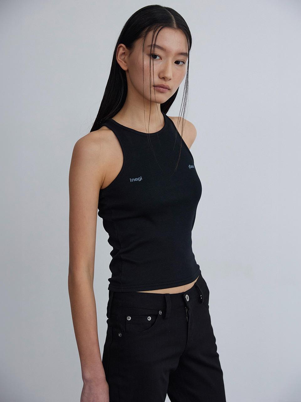 Invert Logo Tank Top (black)