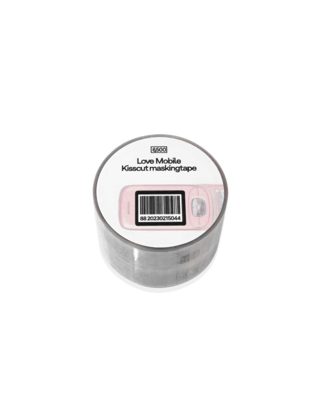 Love mobile Kisscut Masking tape