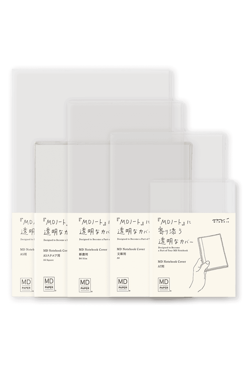 MD 노트 투명 커버 Notebook Cover - Clear