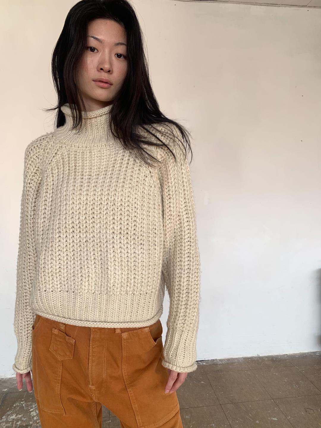 Heavy pollar knit