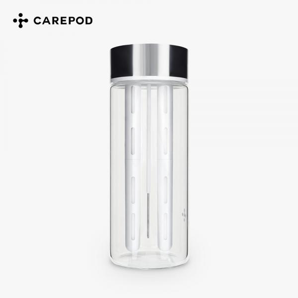 케어팟 미니 유리병 USB 듀얼 가습기 퓨어 1L