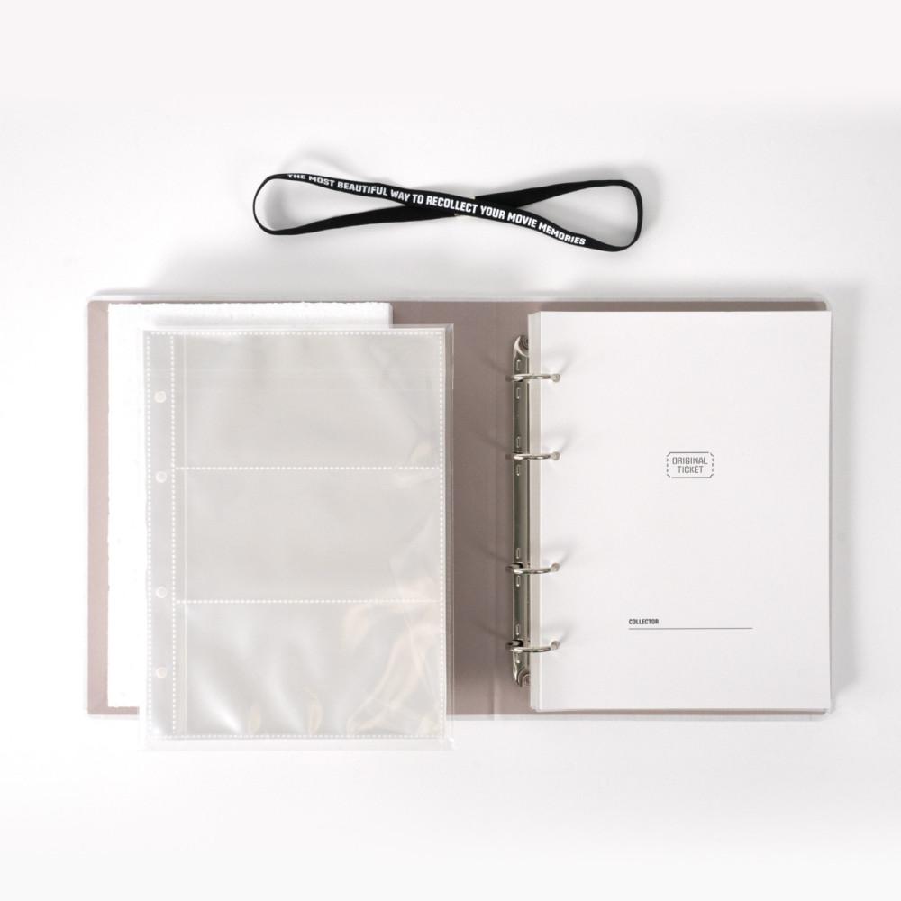 메가박스 오리지널 티켓북 비닐속지 단품