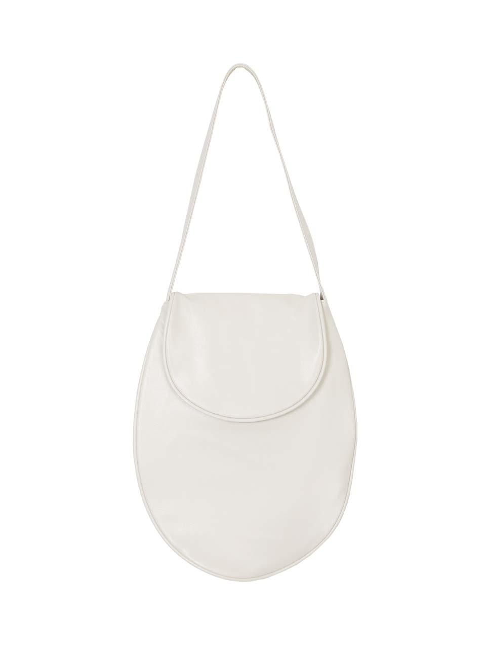 Double Round Shoulder Bag_Ivory