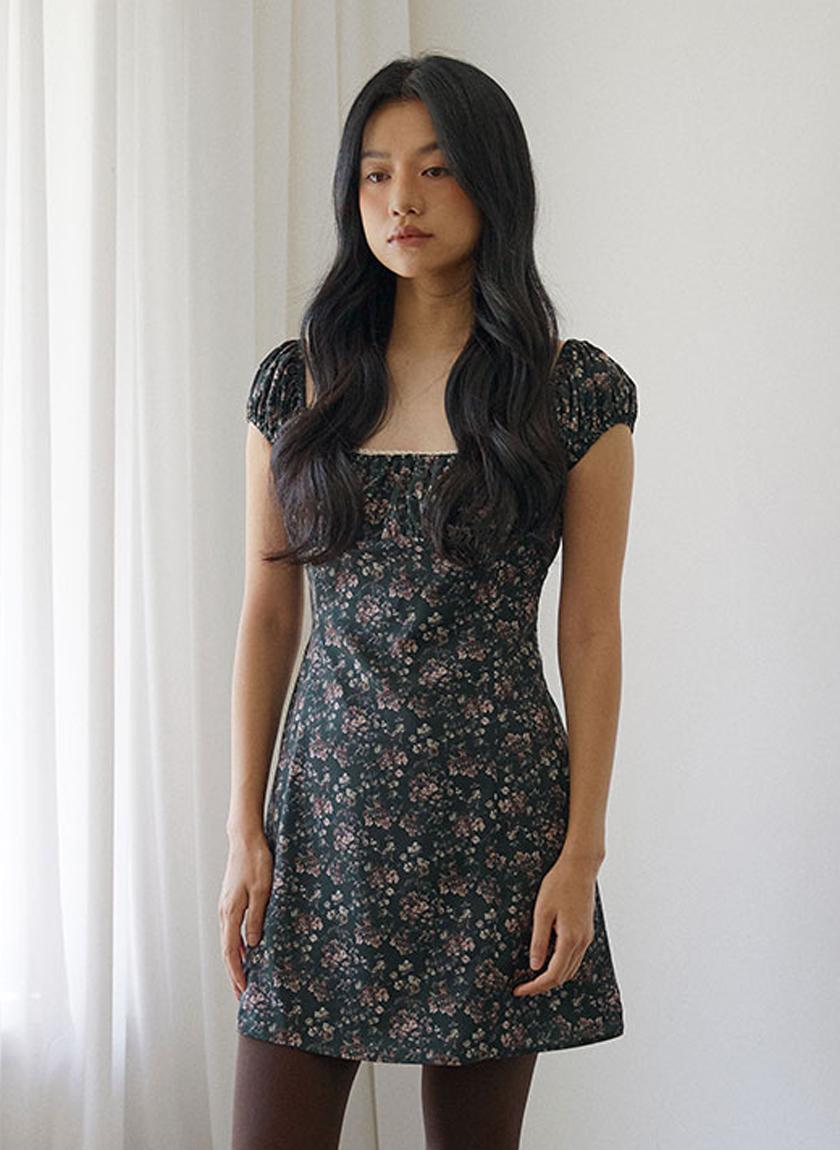 루루서울 Maple Syrup Dress (Green)