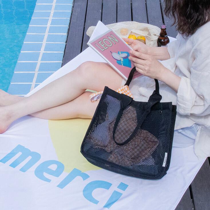 썸머 매쉬 스윔 비치백