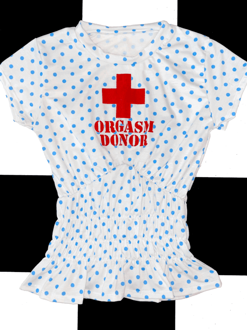 ORGASM DONOR SCRUNCHIE TOP