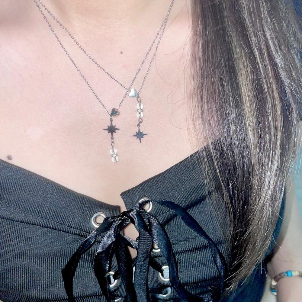 하레 (はれ) 별 목걸이 (2type)