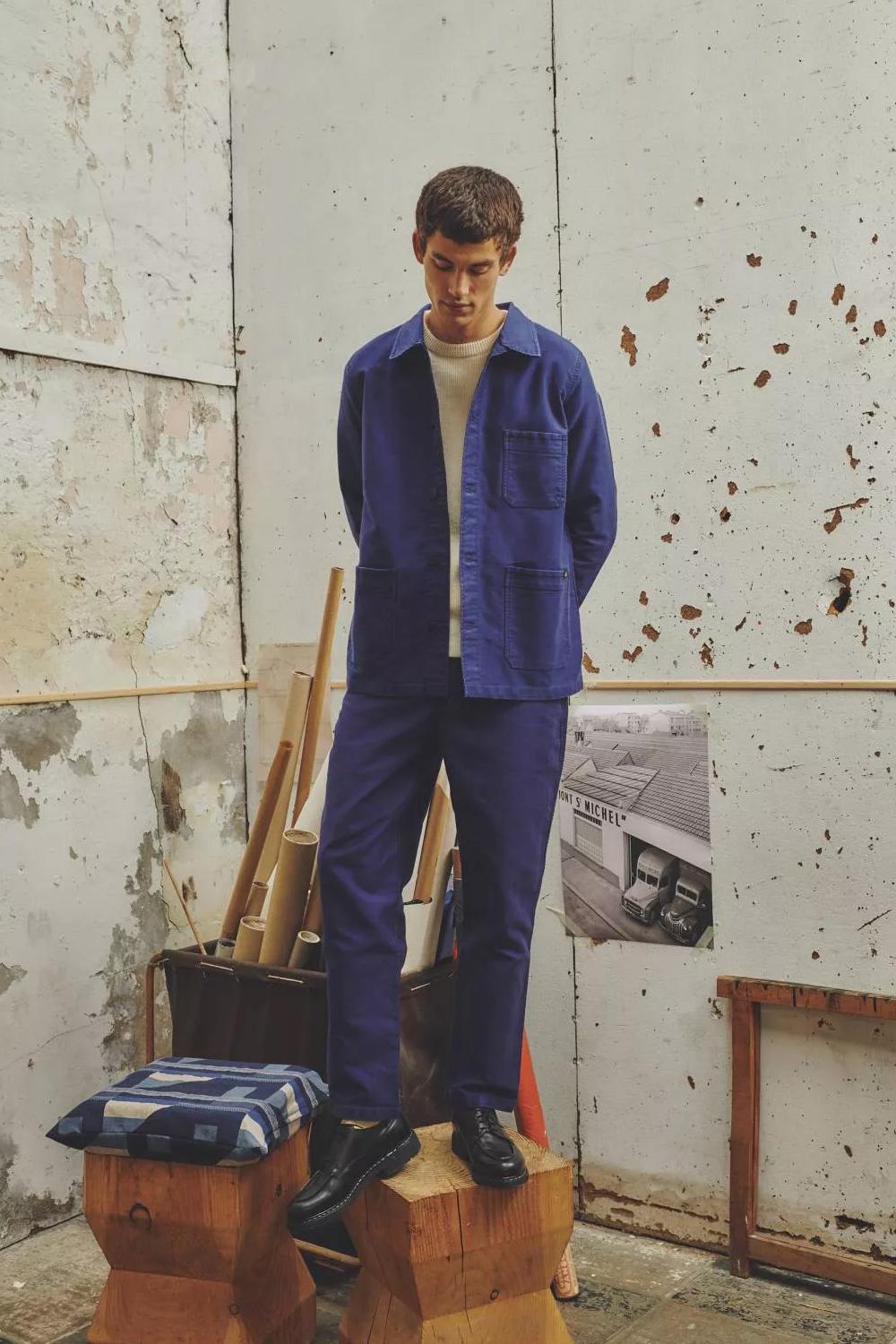 (M)Genuine Lmsm Work Jacket_Blue