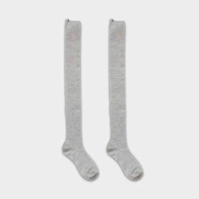 [29CM단독] MERINO WOOL LONG KNEE SOCKS _ MELANGE