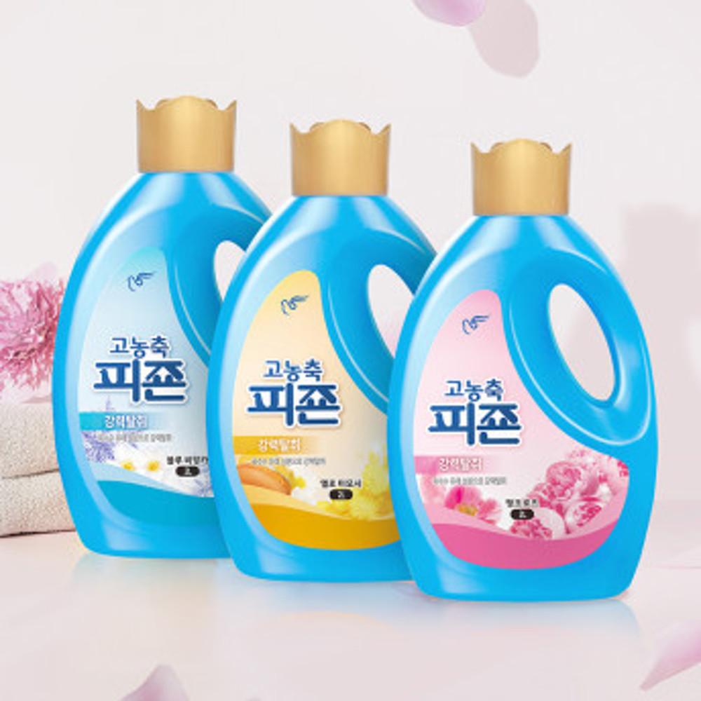 피죤 고농축 오리지널 섬유유연제 2L X 4개 (3종)