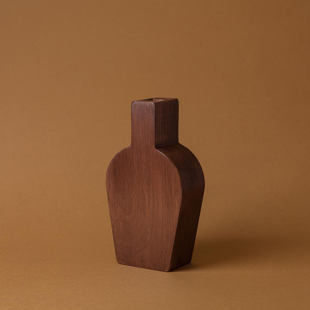 VB07 우드 오브제 화병