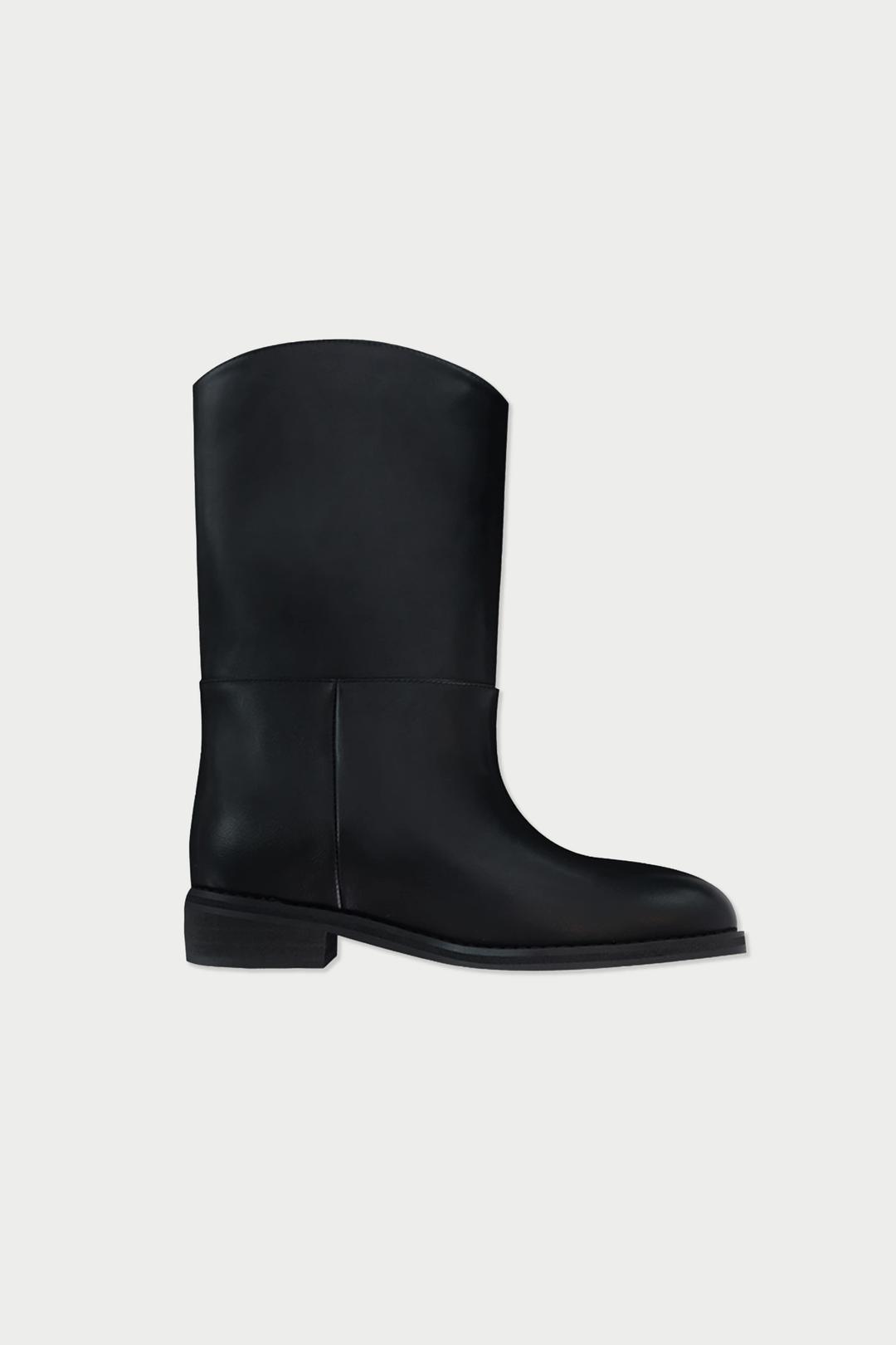 Kinder half boots_black