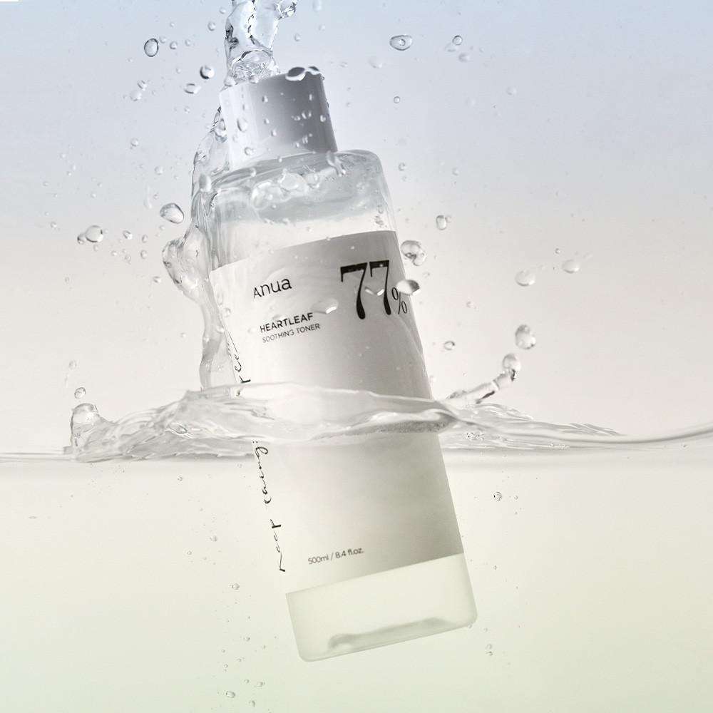 아누아 어성초 77 수딩 토너 500ml 트러블 피부 진정 대용량 닦토 흡토