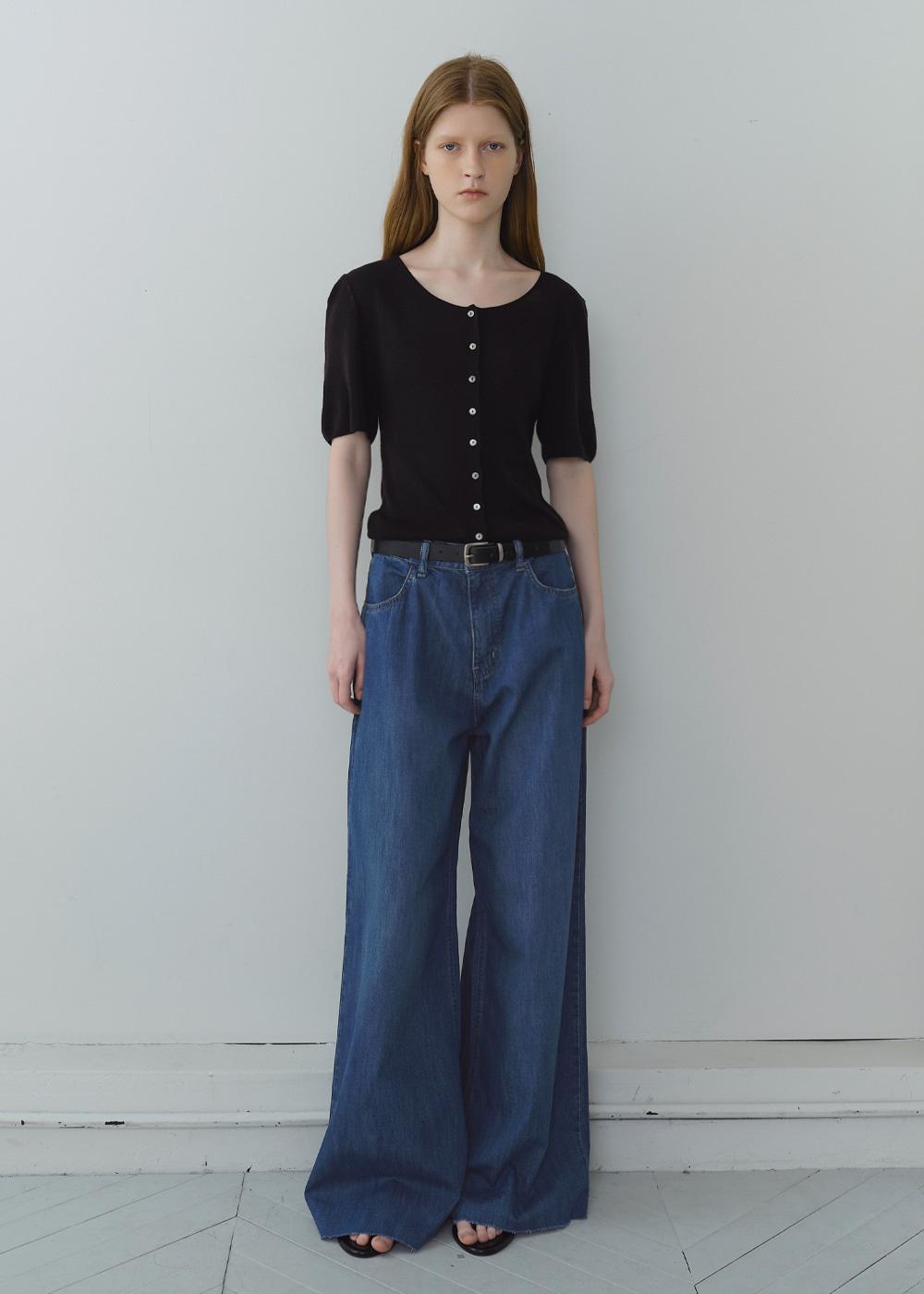 Breeze wide denim (dark blue)