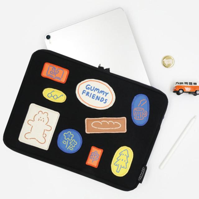 로마네 아이패드 파우치 태블릿 브런치브라더 캐릭터 11인치 구미프렌즈