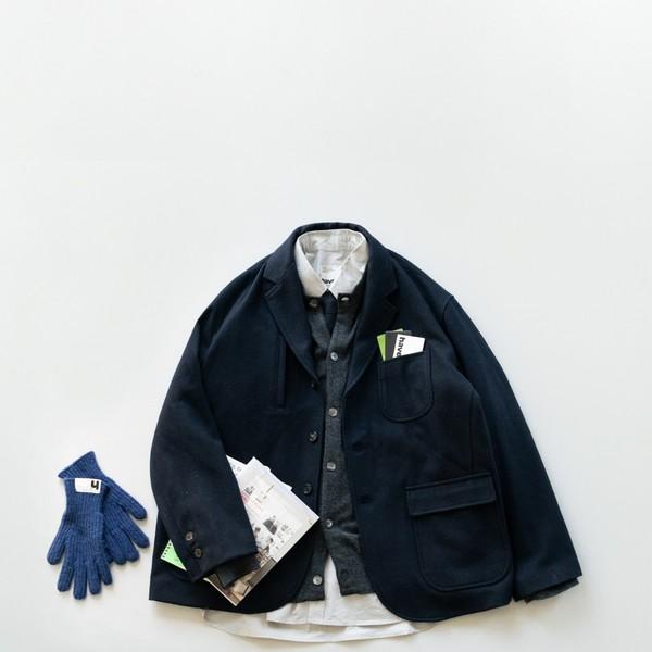 City Wool Club Jacket (Navy)