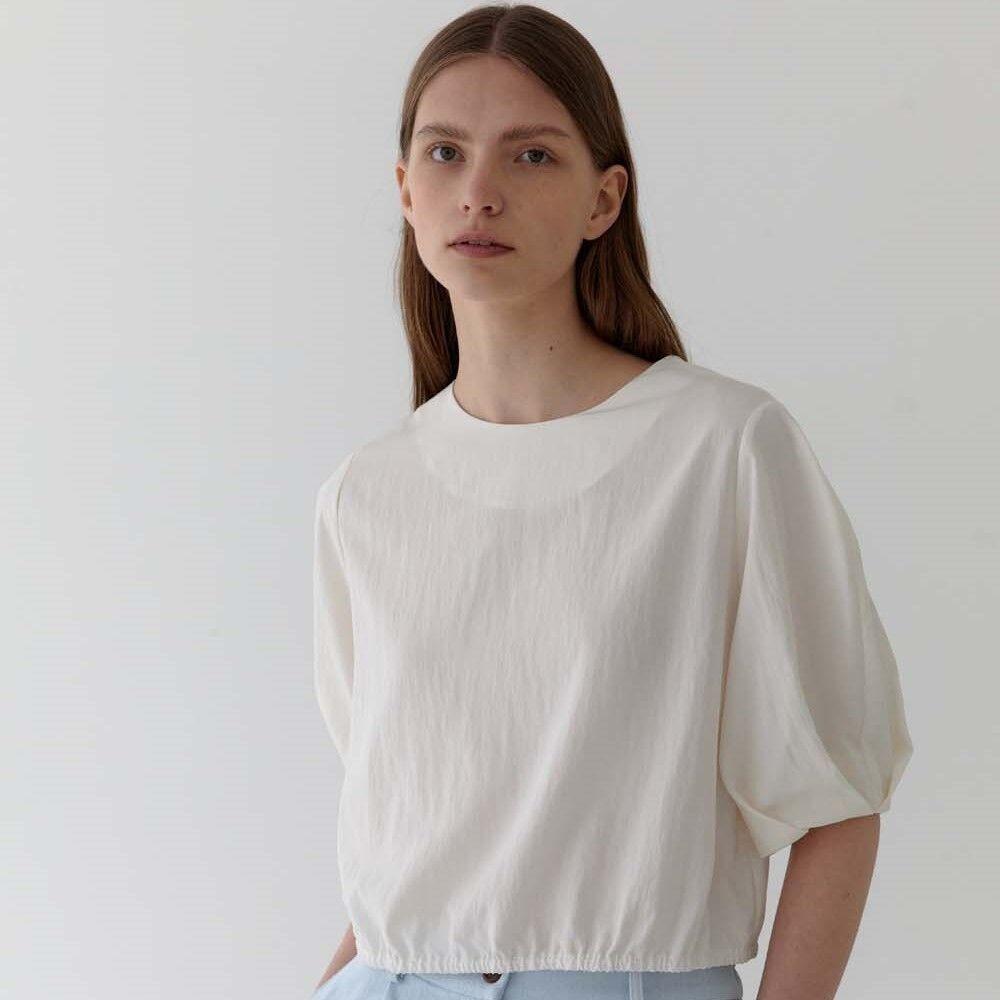 dear volume blouse-cream