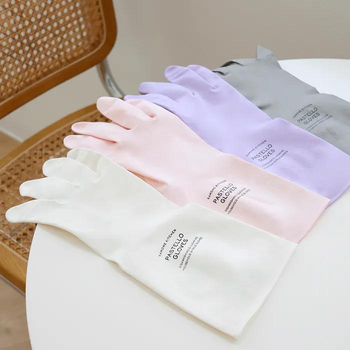 파스텔로 니트릴 고무장갑 4컬러