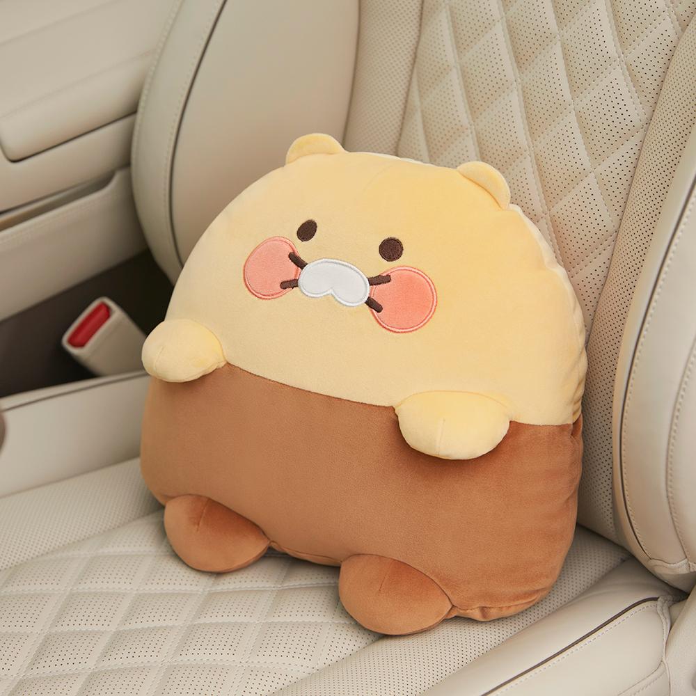 포근한 차량용 쿠션담요_춘식이