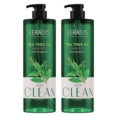 케라시스 티트리 오일 두피 샴푸, 1L, 2개 - 샴푸 | 쿠팡