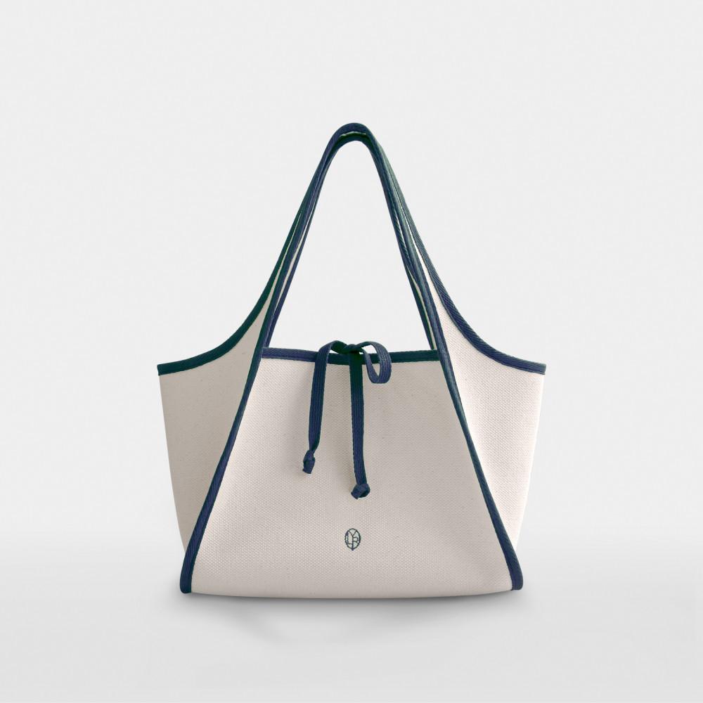 [리유르] Bien Canvas Bag_Deep Ocean