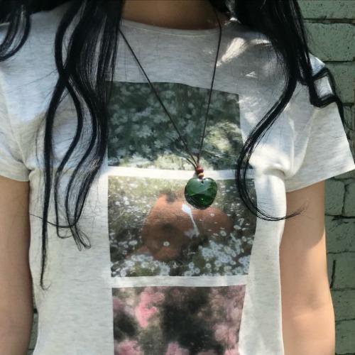 (2 C ᵒ l o🅡) 빈티지 애플민트 목걸이