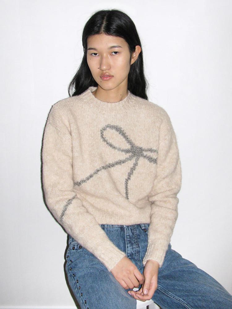 Paloma wool no 1806 Tana Soft knitted sweater ecru 팔로마울 1806 타나 소프트 니트 스웨터 에크루