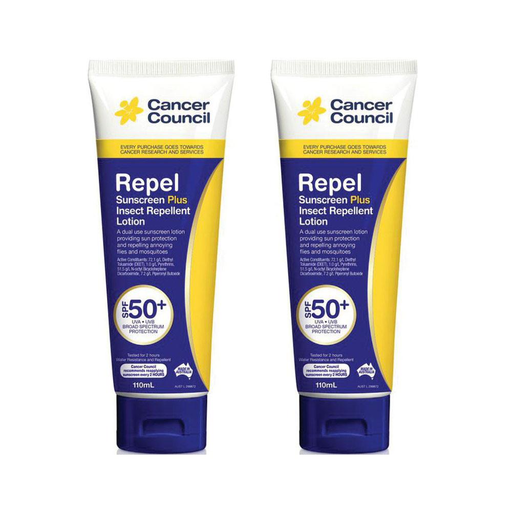 캔서카운슬 벌레방지 썬크림 SPF30+ 110ml 2개