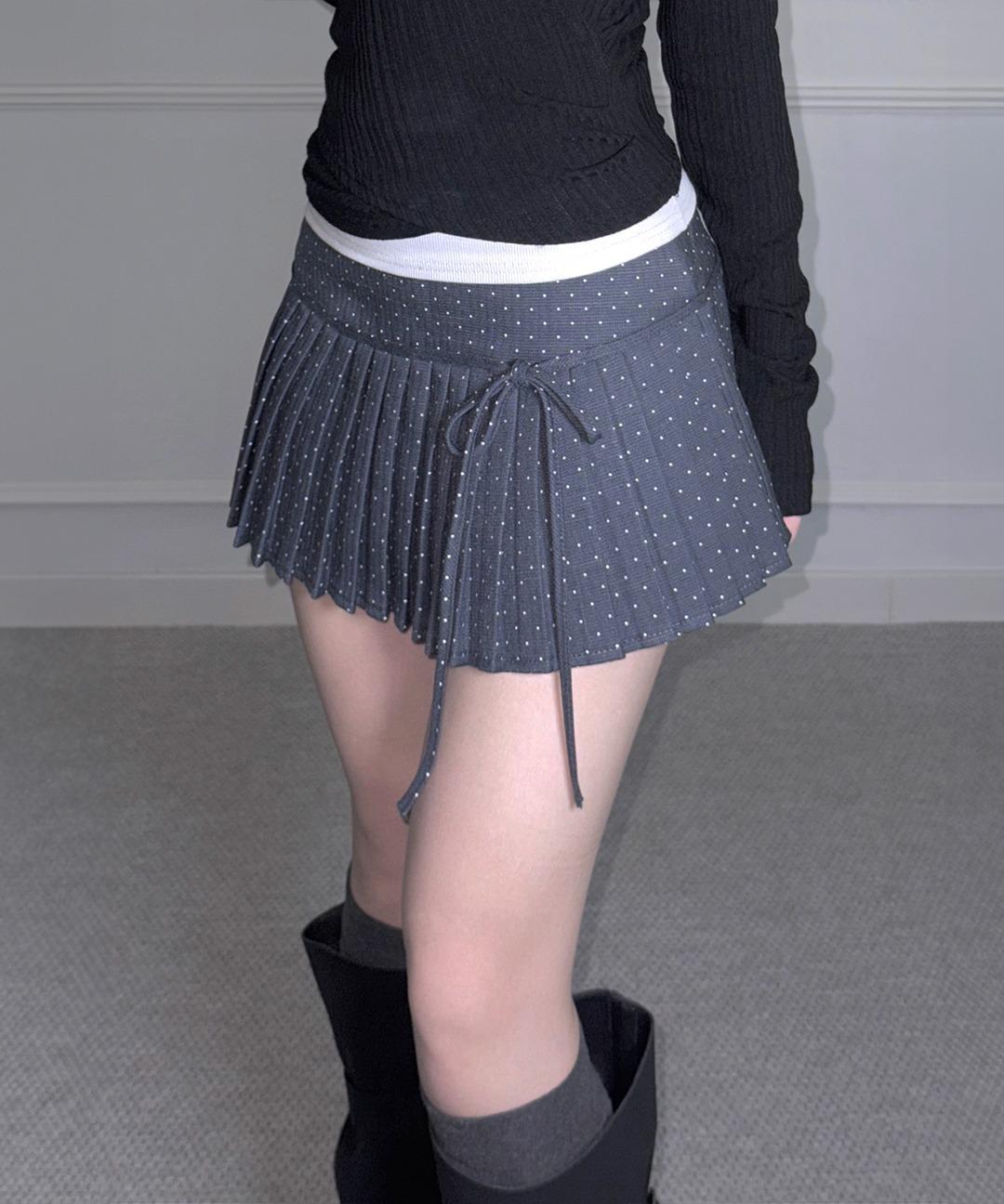 Dot Pleats SKPT (3colors)
