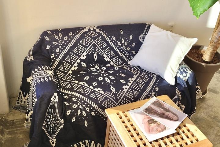 캠핑 러그 담요 블랭킷 차박 이불 보헤미안 S