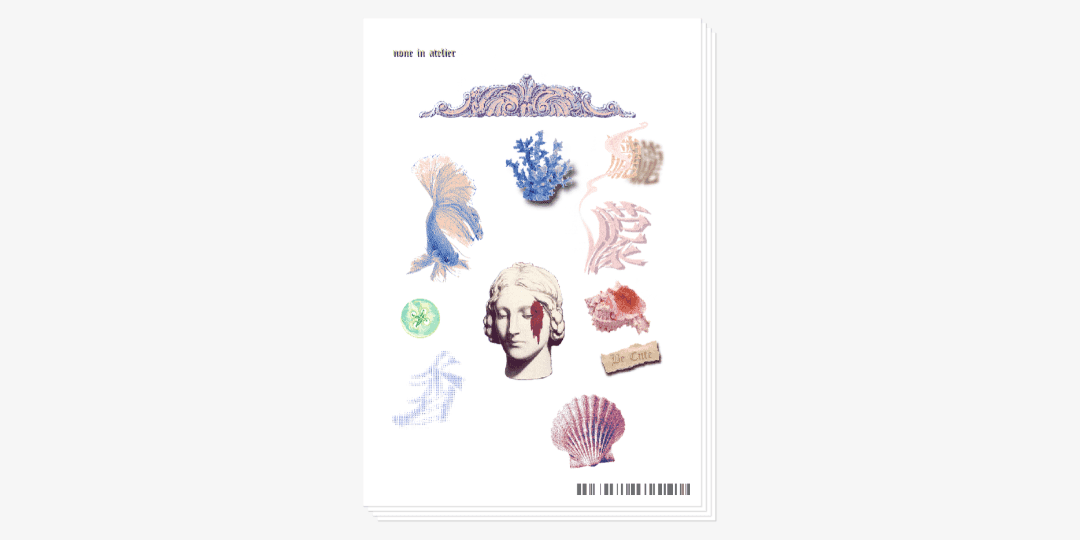 Vintage tattoo sticker 1