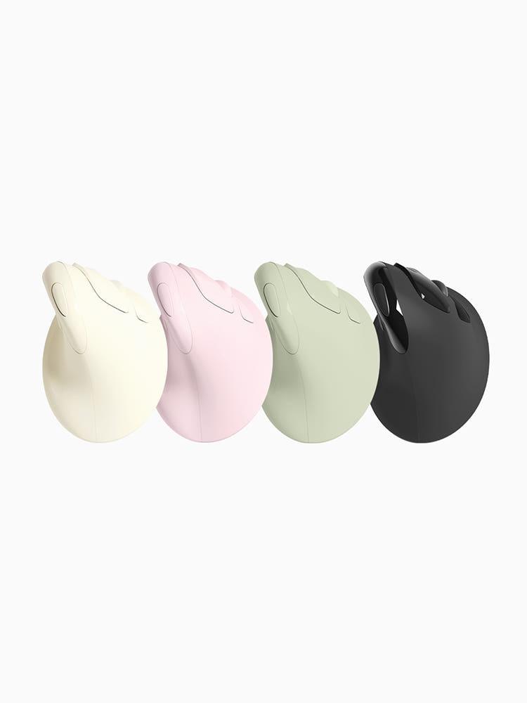 엑토 레트로 무소음 인체공학 손목보호 USB 무선 버티컬 마우스 ONMSC-01
