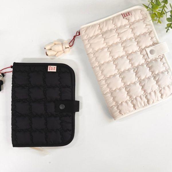 어라운드북 셔링누빔 북커버