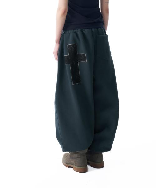 Laced CROS2 Patch Sweatpants (Dark Green)