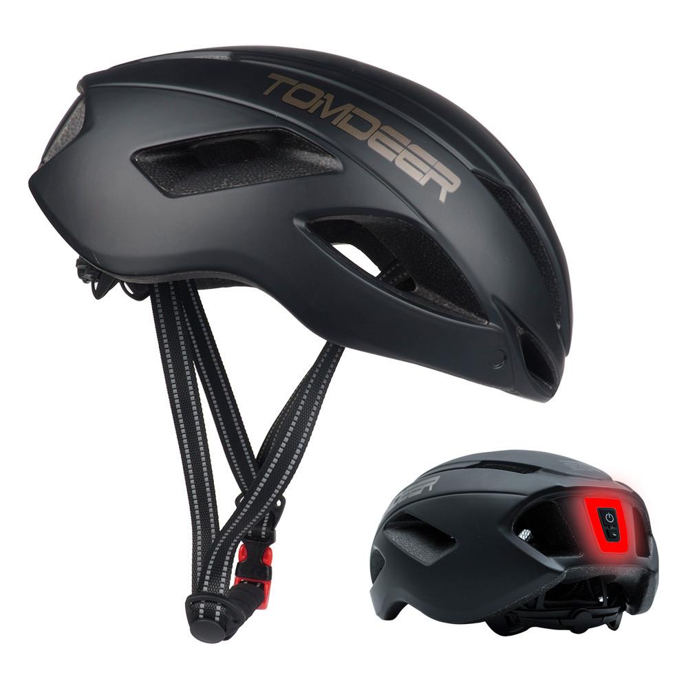 톰디어 후미등겸용 에어로 전동킥보드 자전거헬멧