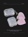 수심 Silver Ballet Case 실버 발레 에어팟 케이스 리본 유니크 키치 y2k