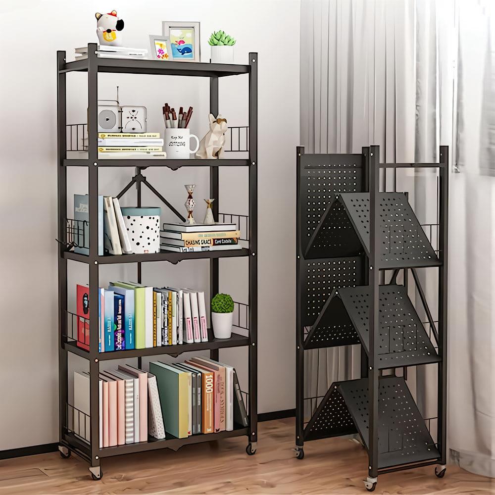 접이식 선반 팬트리 랙 벽 3단 4단 5단 수납 선반