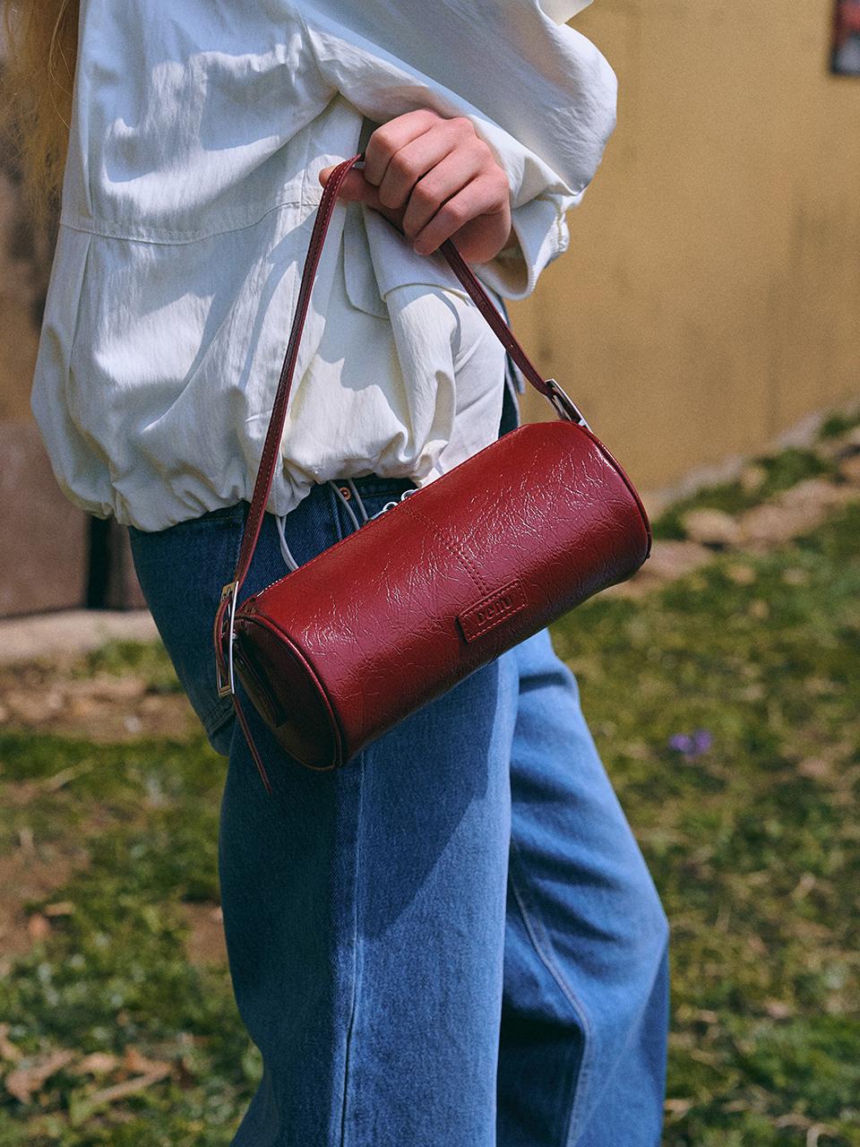 Winsome Barrel Bag [RED]
