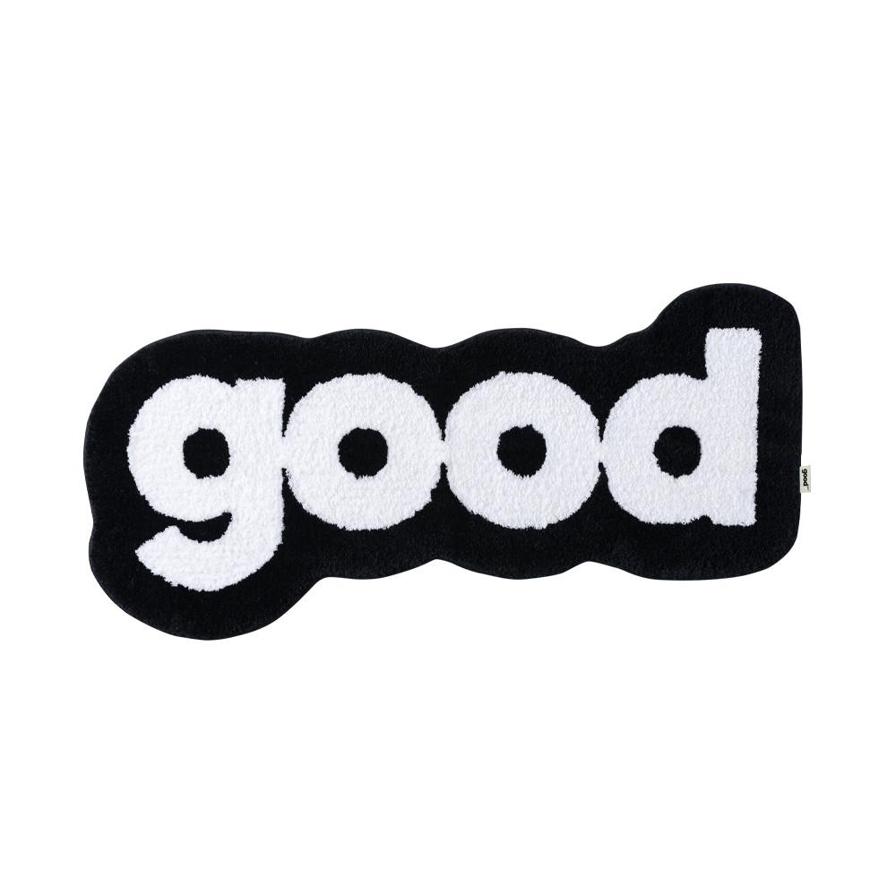 GOOD BALCK WHITE RUG 굿 블랙 화이트 러그