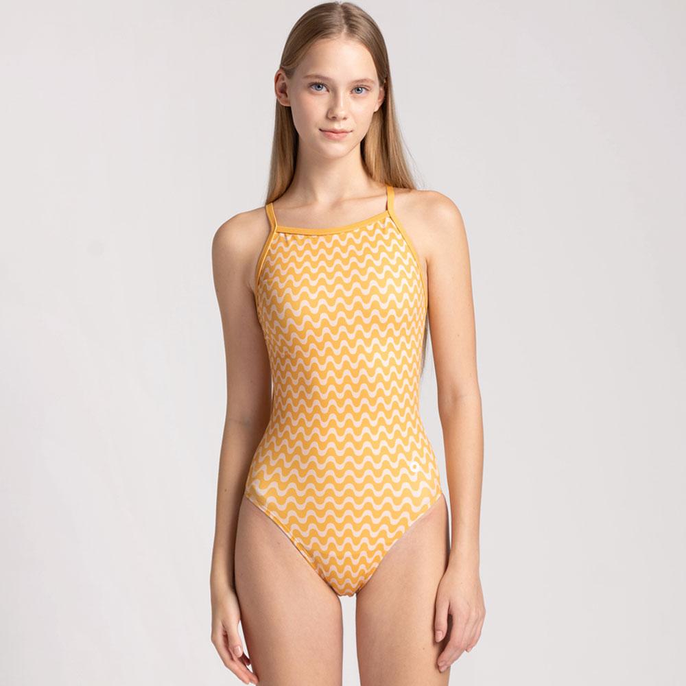 [11월24일 출고] 레트로 웨이브 V백 옐로우