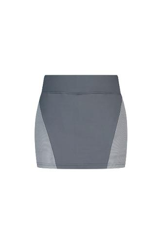 MESH SKIRT PANTS [GRAY]