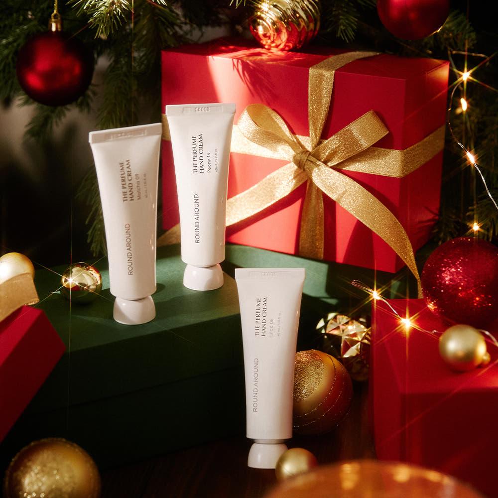 라운드어라운드 더 퍼퓸 핸드크림 40ml 3종 택1