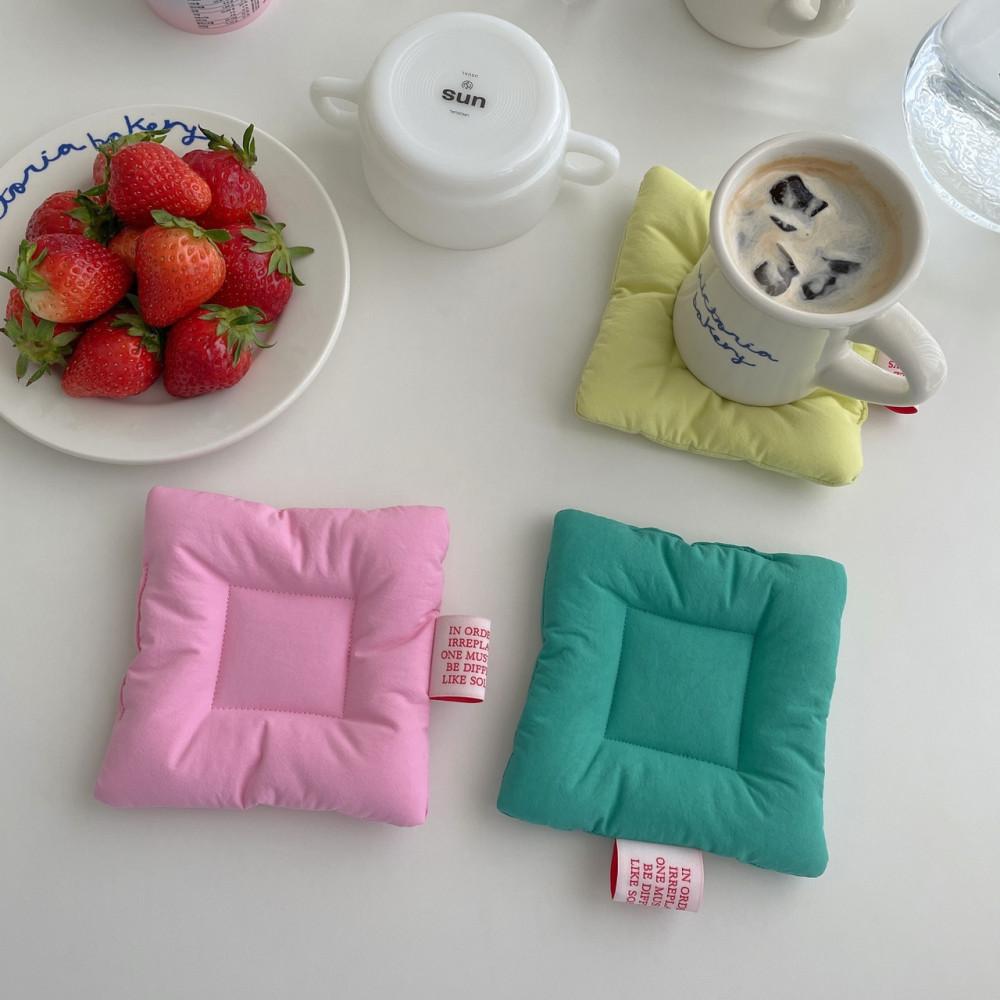 솔스튜디오 통통 티코스터 냄비받침 팟홀더 홈패브릭 인테리어 소품