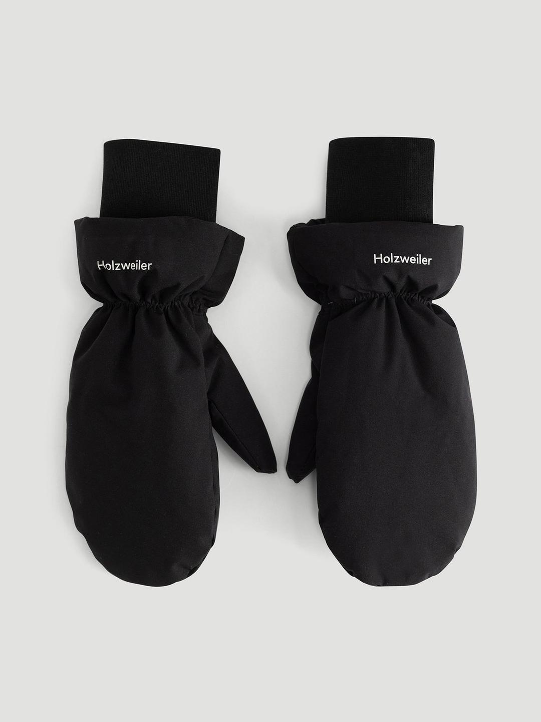 Slogen Bubble Mittens Black
