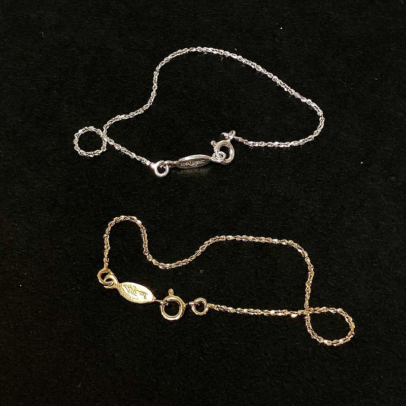 컷팅 체인 팔찌 Cutting chain bracelet